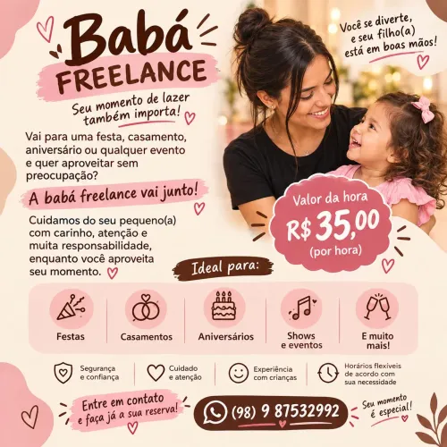 Babá freelancer