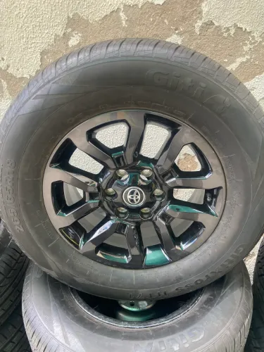 Jogo de rodas Hilux conquest originais disponíveis