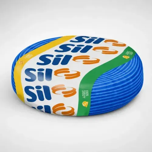 Cabo Flexível 6mm 100metros Azul 750v Sil Fios