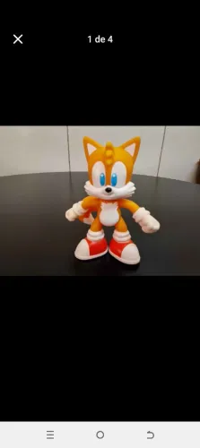 Tails Original Sega vinil personagem colecionável