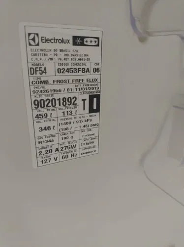 Geladeira Eletrolux