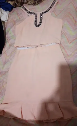 Conjunto saia e cropped 