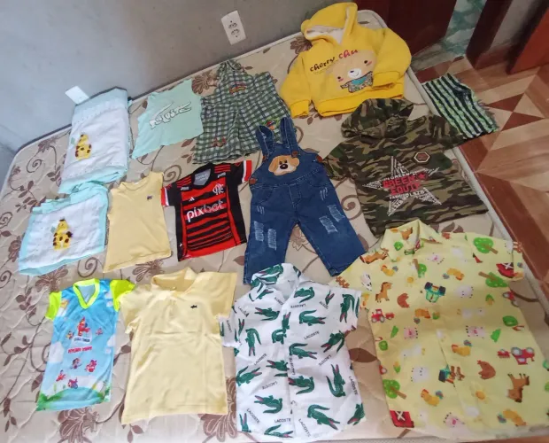 Roupa infantil menino