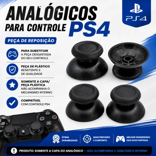Par Analógicos para Controle PS4