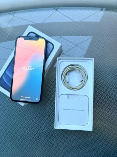 Iphone 12 preto 128 GB