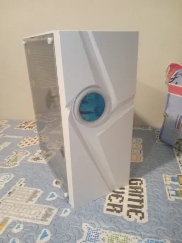 Gabinete Gamer Alseye 305-3, Mid-Tower, Lateral de Vidro, Branco, 305-3-W