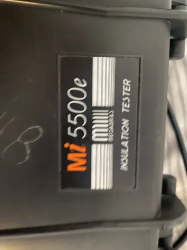 MEGOHMETRO MEGABRAS MI5500e 5KV - 5000V - ANALOGICO ORIGINAL - SPDA NR10