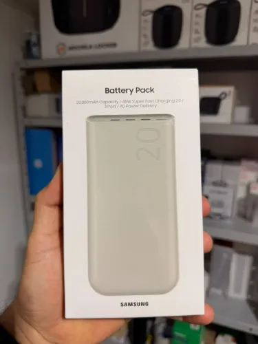 Carregador Portátil Samsung 45W 20 mil mah