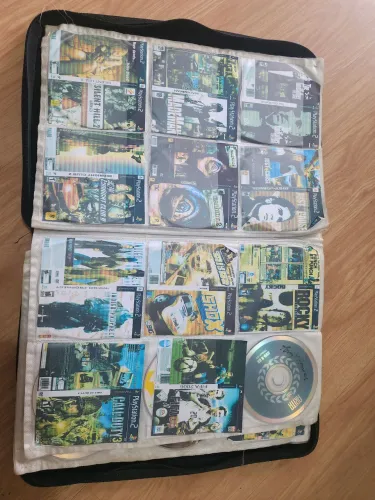 Pasta com 190 jogos para PLAYSTATION 2