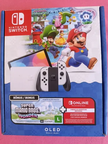 Nintendo Switch Oled Desbloqueado 64gb