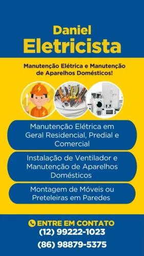 Daniel Alves Manutenções Elétricas e Motoboy 