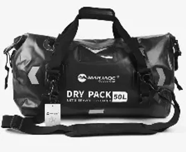 Bolsa saco impermeável moto motocicleta 50 litros 