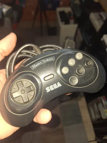 Master System Sega original Preto
