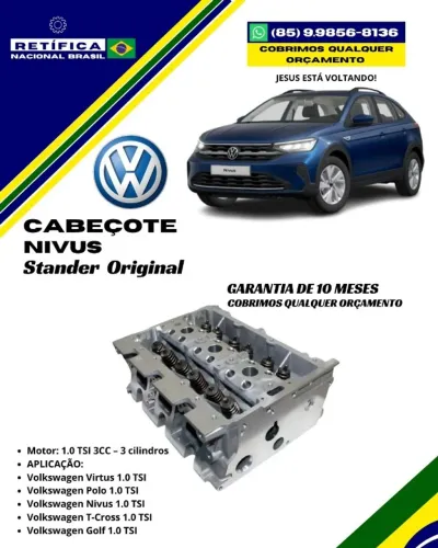 Promoção de Cabeçote Volkswagen Nivus