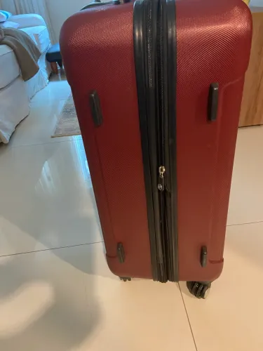 Mala de viagem tamanho MÉDIO extensível cor bordô