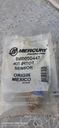 Sensor de Velocidade Ou Pitot para Motores Mercury a Gasolina 8M0090447