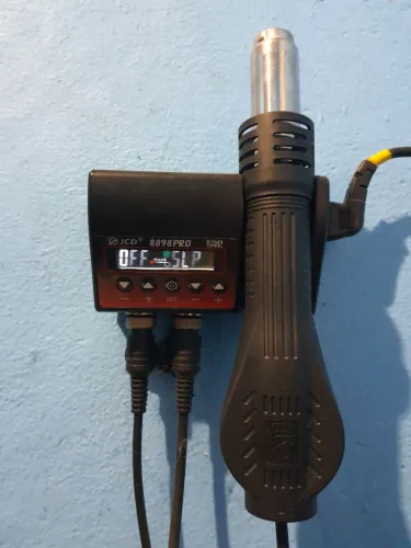 Estação de Retrabalho (Soprador Térmico + Ferro de Solda) JCD 8889PRO
