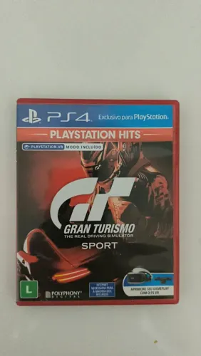 Jogo Gran Turismo PS4