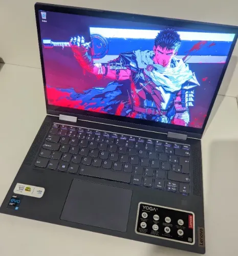 Notebook e Tablet 2 em 1 Lenovo Yoga 7i i5 Evo 512GB (Tela de 14 IPS) (1 Mês de Uso)