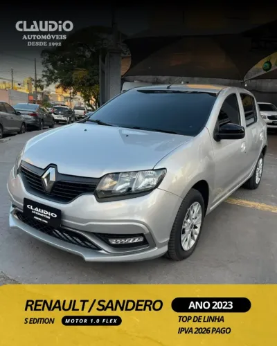 Renault Sandero S Edition Flex 1.0 12V 5P Mec. 2023