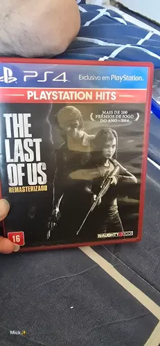 Mídia física THE LAST OF US REMASTERIZADO PS4