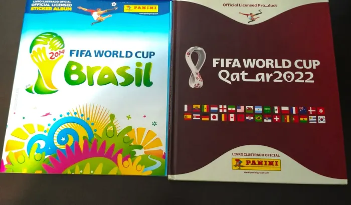 Álbum copa 2014 e 2022 completos