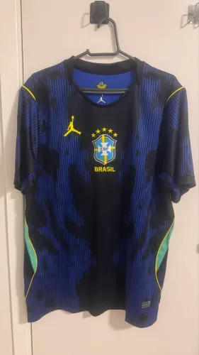 Camisa torcedor masculina azul 2026