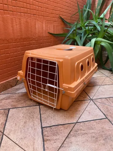 Caixa de Transporte para Cães e Gatos - Ótimo Estado!
