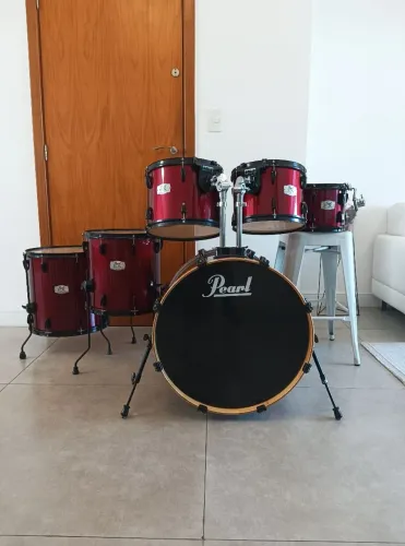 ## Shell pack de bateria Pearl Export EX Custom, gigante, 10,12,13,14,16,22, excelente !!!