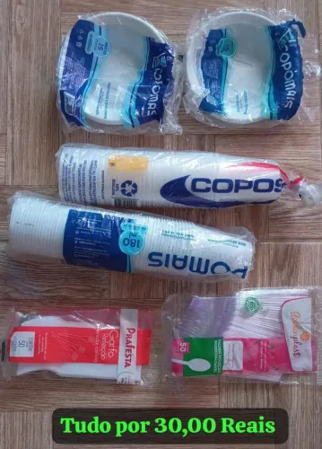 Produtos Descartáveis para Comércio 