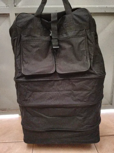 Vendo mala de viagem expansível para até 120L