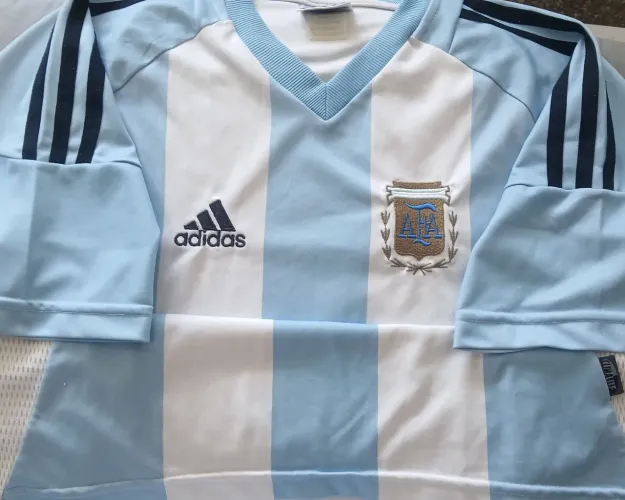 CAMISA ARGENTINA ADIDAS COPA 2002 COREIA JAPAO FRETE GRATIS