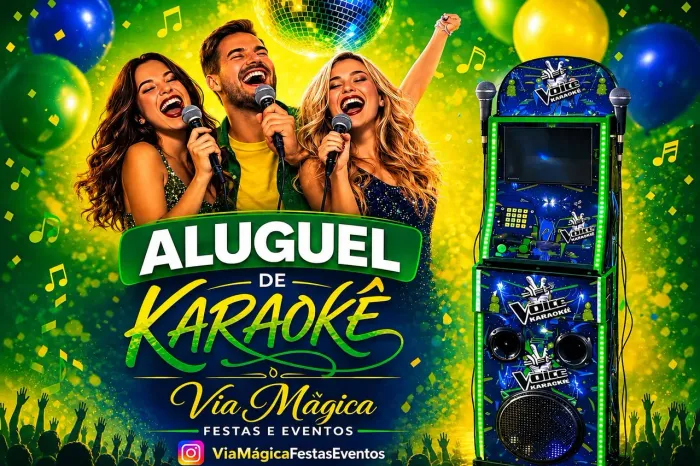 Karaoke Pro Fim De Semana! Venha Conhecer!