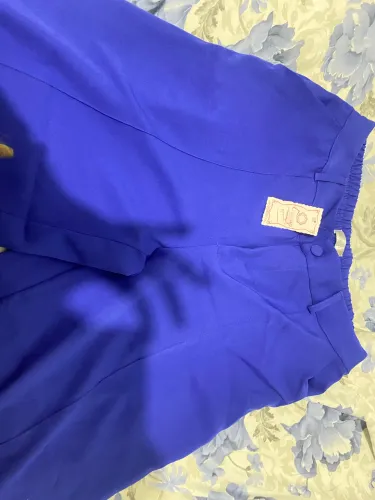 Calça social pantalona