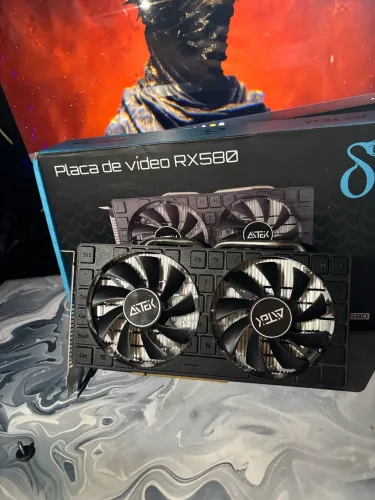 Placa mãe Rx 580 delta