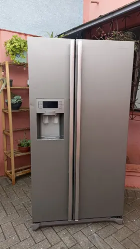 Geladeira Samsung side by side linda ENTREGO