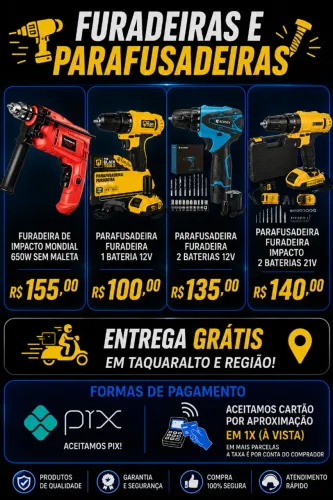Furadeiras e Parafusadeiras