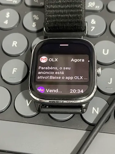 Amazfit GTS 4 Mini com GPS, Alexa e tela AMOLED