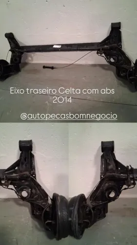 EIXO TRASEIRO CELTA/CORSA COM ABS 