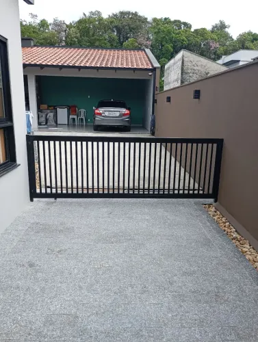Fabricamos portão em alumínio SOB MEDIDA..