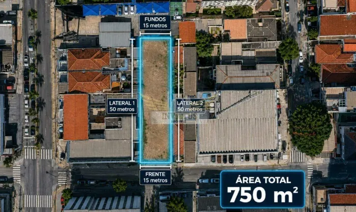 Terreno à Venda, 750m² - Campestre, Santo André/SP.