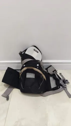 Canguru 3 em 1 ergonômetro para bebê com assento de cintura até 20kg