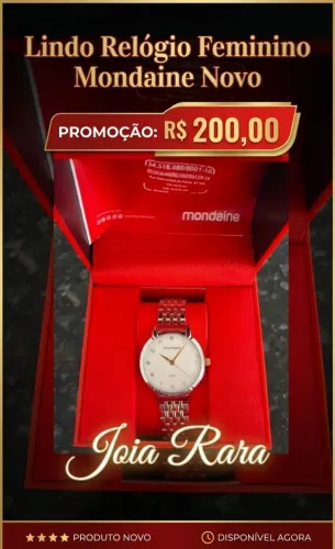 Relógio Feminino Mondaine