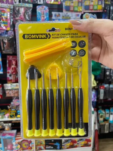 KIT DE CHAVES PARA MANUTENÇÃO DE CELULAR