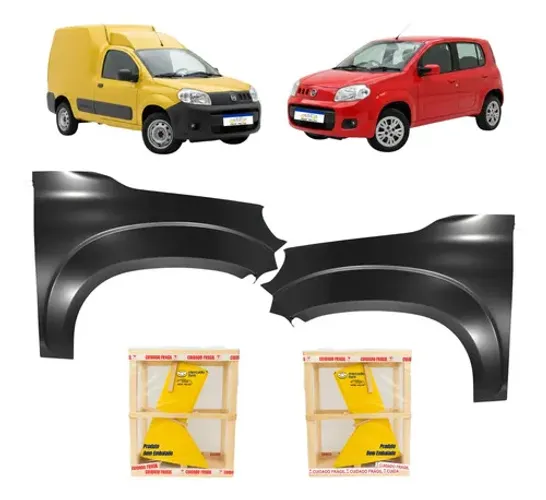 Par Paralama Uno 2011 A 2014 Fiorino 2014 2020 A 2021