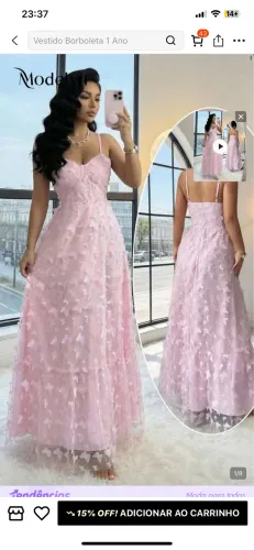 Vestido jardim encantado
