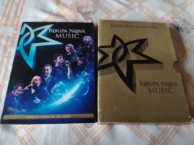 Roupa Nova Music Edição Especial de Luxo Box 5 Cds + Cd Inéditas