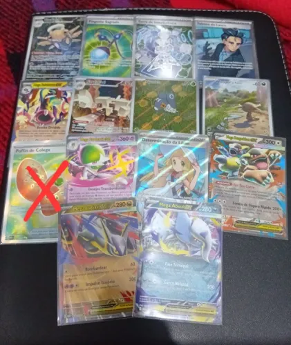 Cartas Pokémon: 15 cartas originais. 