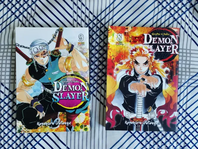 Mangá - Demon Slayer Volumes 8 e 9
