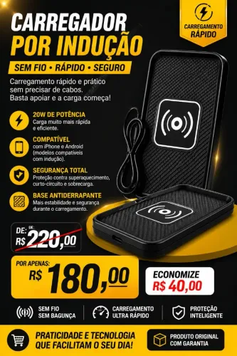 Carregador por indução